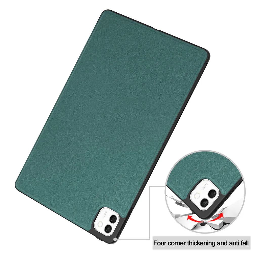 Smart Folding Stand Case with Auto Sleep for Tablets - TPU Protective Cover for 12.3 Devices