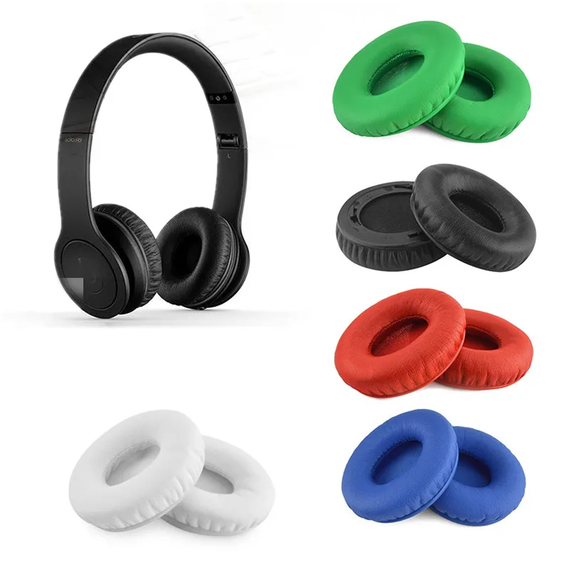 

Replacement 1 Pair Pads For beats solo HD 1.0 Headphones Ear Pads Headset Foam Cushion Earmuffs Ear Cushion Earphone Accessories