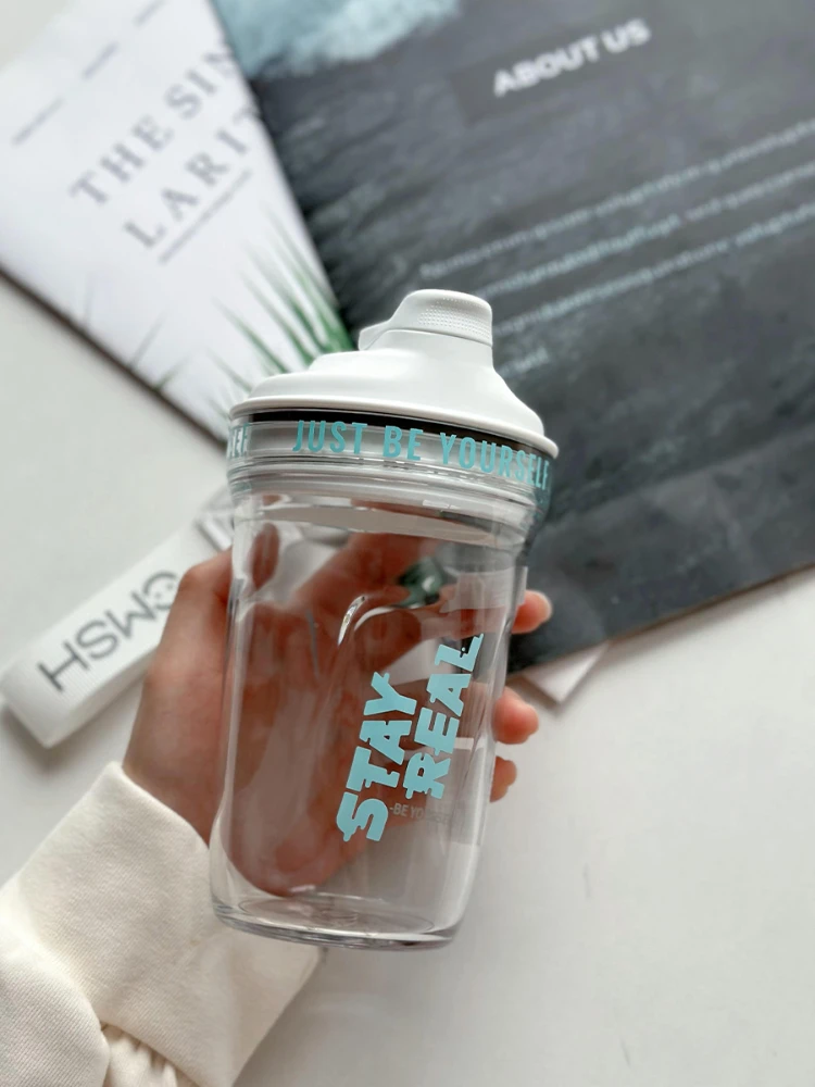 Whey Protein Water Shaker Bottle Sport Transparent Blender Bottle Gym  Shaker Bottle Outdoor Milkshake Health garrafa Drinkware - AliExpress