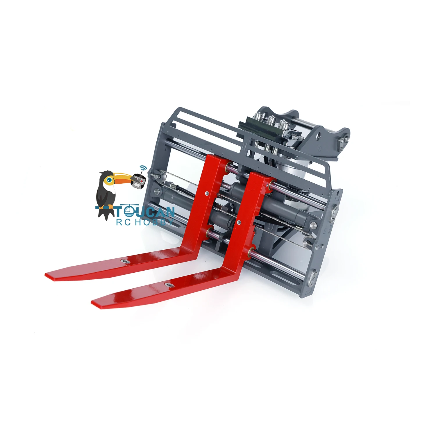 

Kabolite Metal Hydraulic Fork RC Truck Accessories For HUINA 1/14 K970 100S RC Excavator DIY Parts TH20378-SMT1