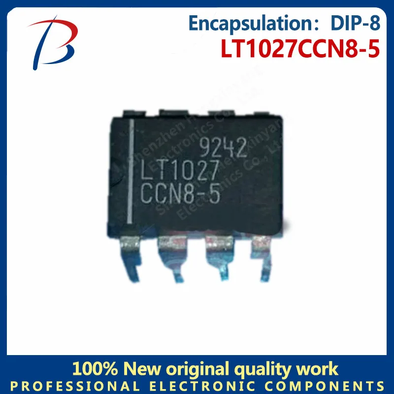 

5PCS LT1027CCN8-5 In-line DIP-8 voltage reference chips