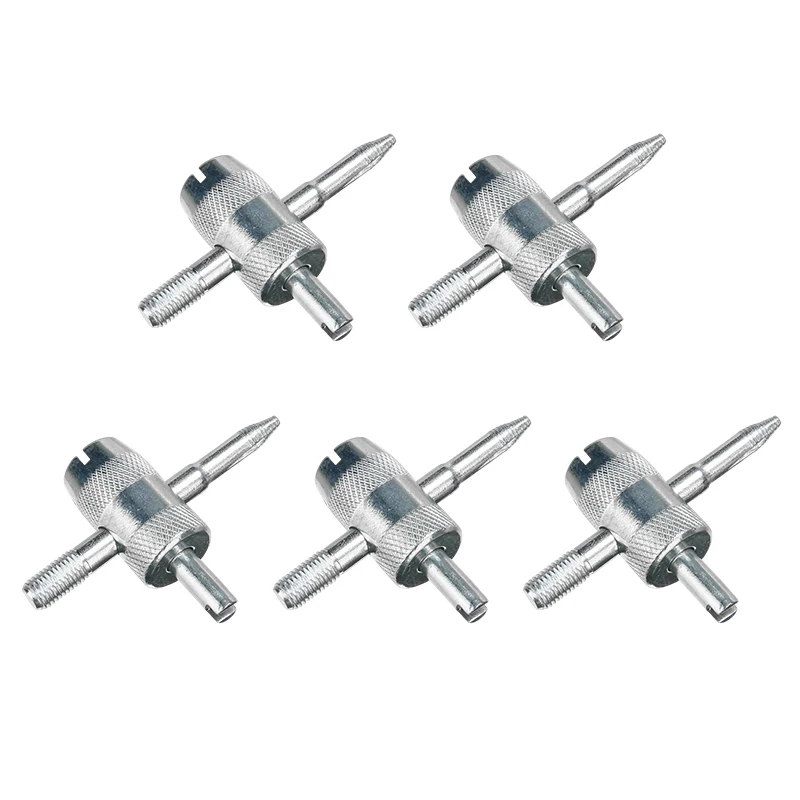 Multi-Function Tire Valve Stem Core Remover & Installer Tool Kit