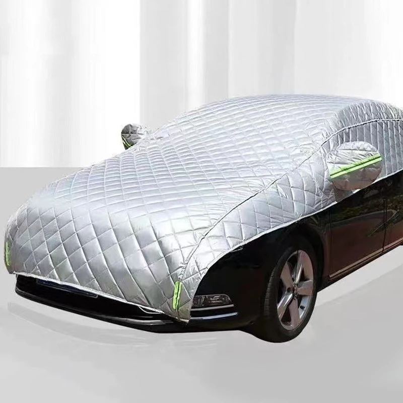 Car Cover Outdoor Full Cover Against Hail Rain Sun UV Protection Universal Cotton Suitable For Various Adverse Weather Condition car cover