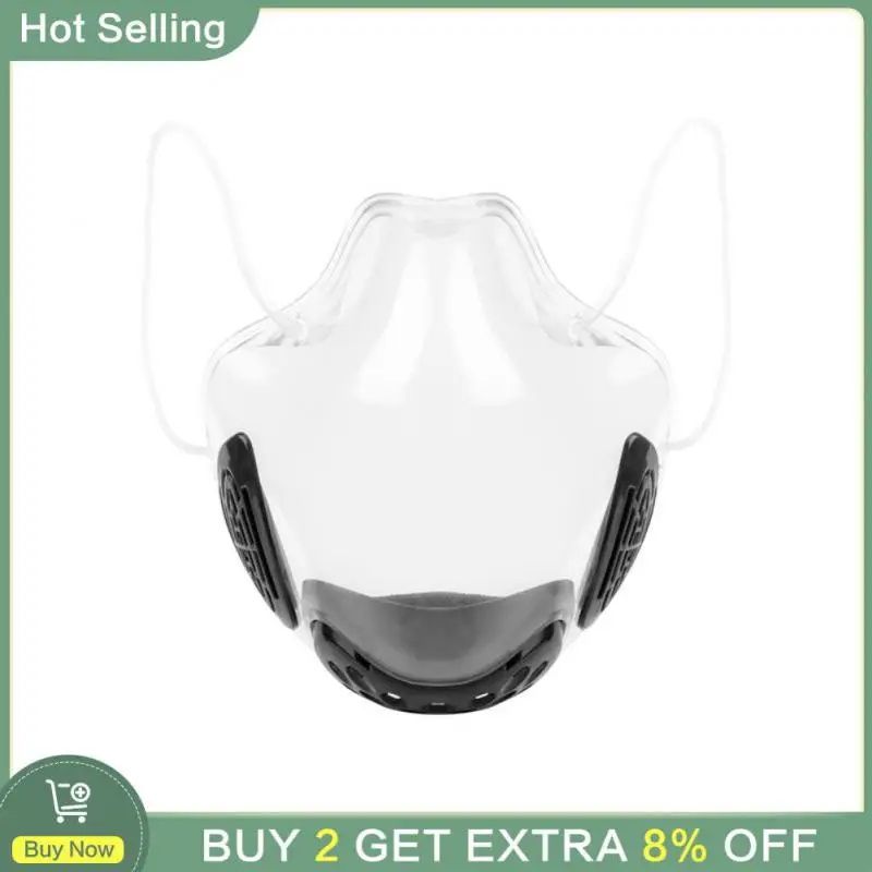 Facemask Dust-proof Transparent Lip Language Face Mask Visor Splash Mask Anti-liquid Saliva Protection Masks Breathing