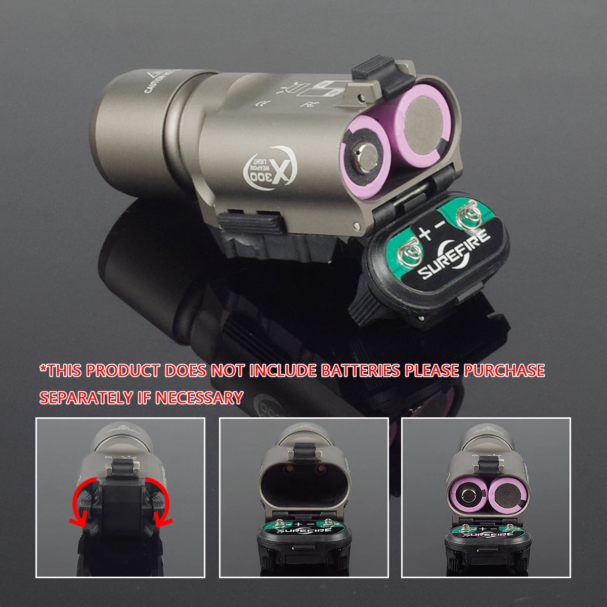  slider image of Surefire Light X300 X300U
