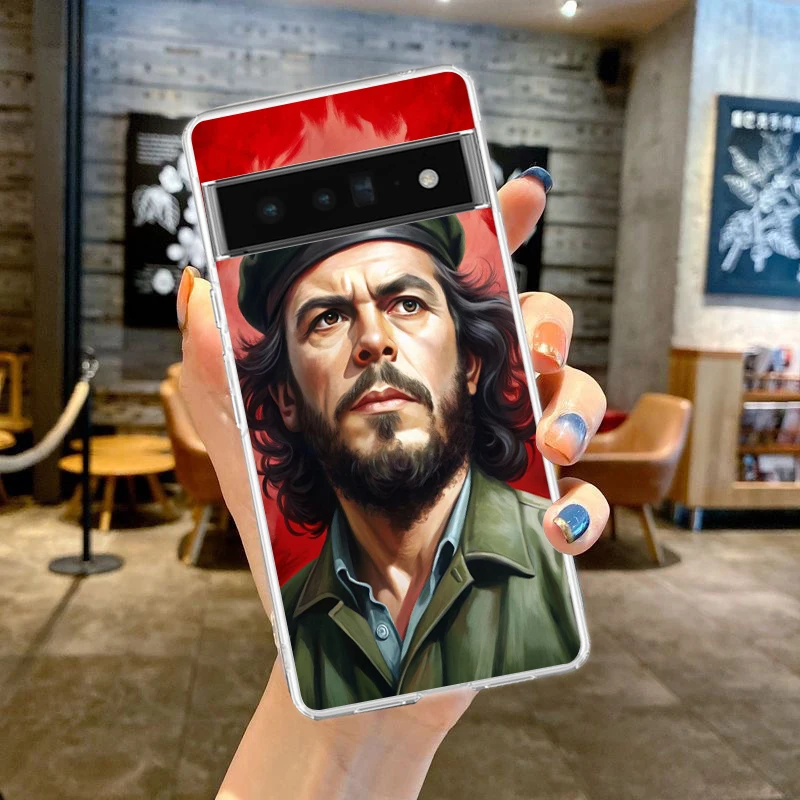 Revolutionary Che Guevara Transparent TPU Phone Case