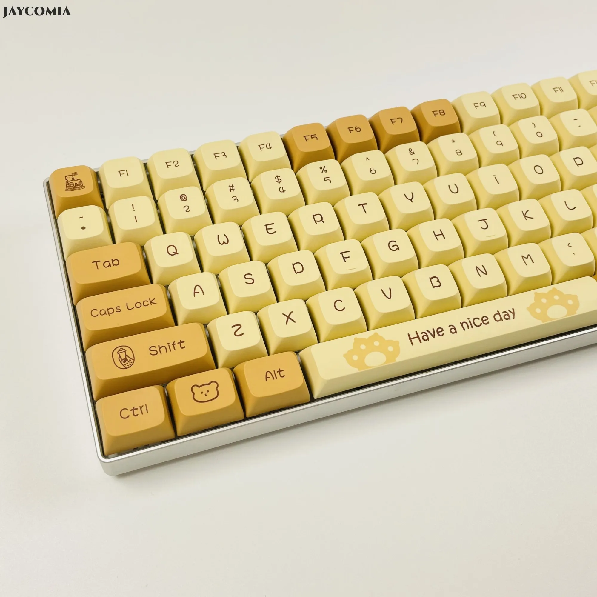 

JCM PBT аниме колпачки для клавиш XDA профиль молоко чай краситель Sub клавиатура колпачок для механической клавиатуры на заказ 133 клавиши игровая клавиатура