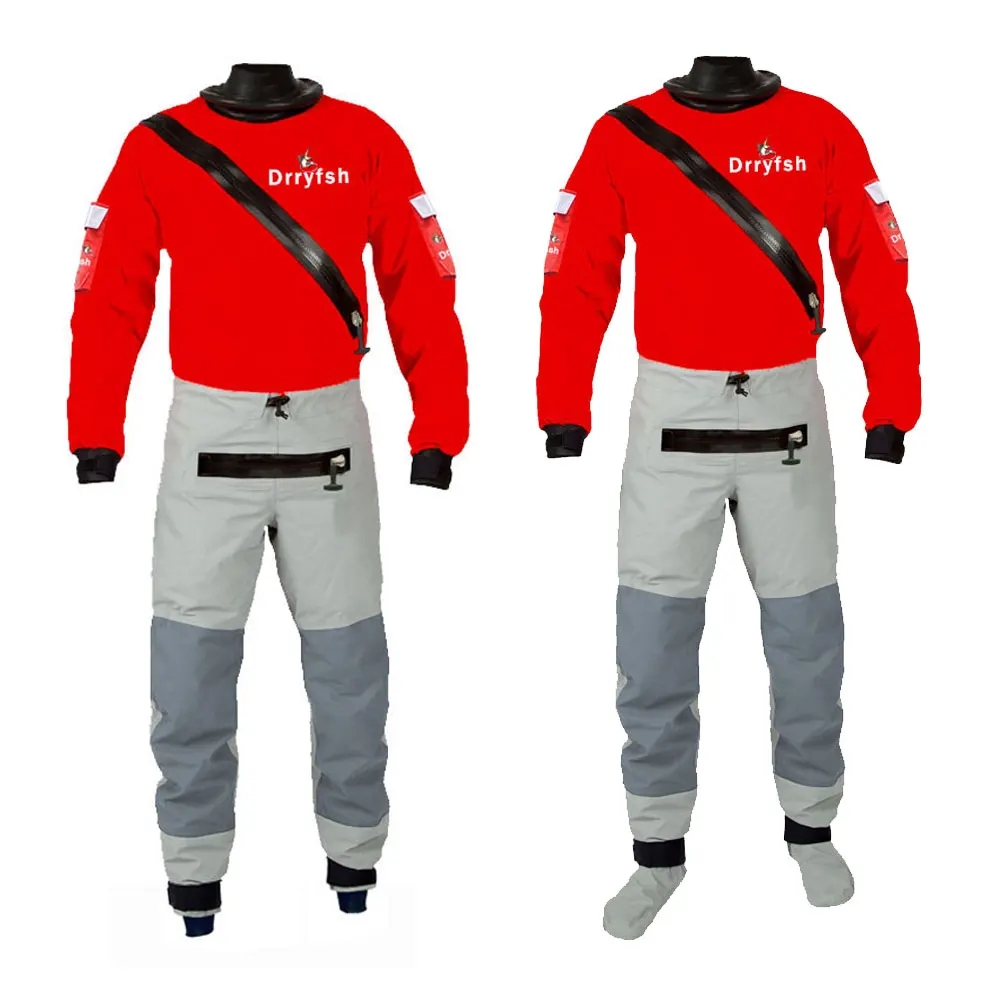 Men's Kayak Drysuits for Wakeboarding Waterskiing Fishing Kayaking Stand Up Paddle Windsurfing Sailing
