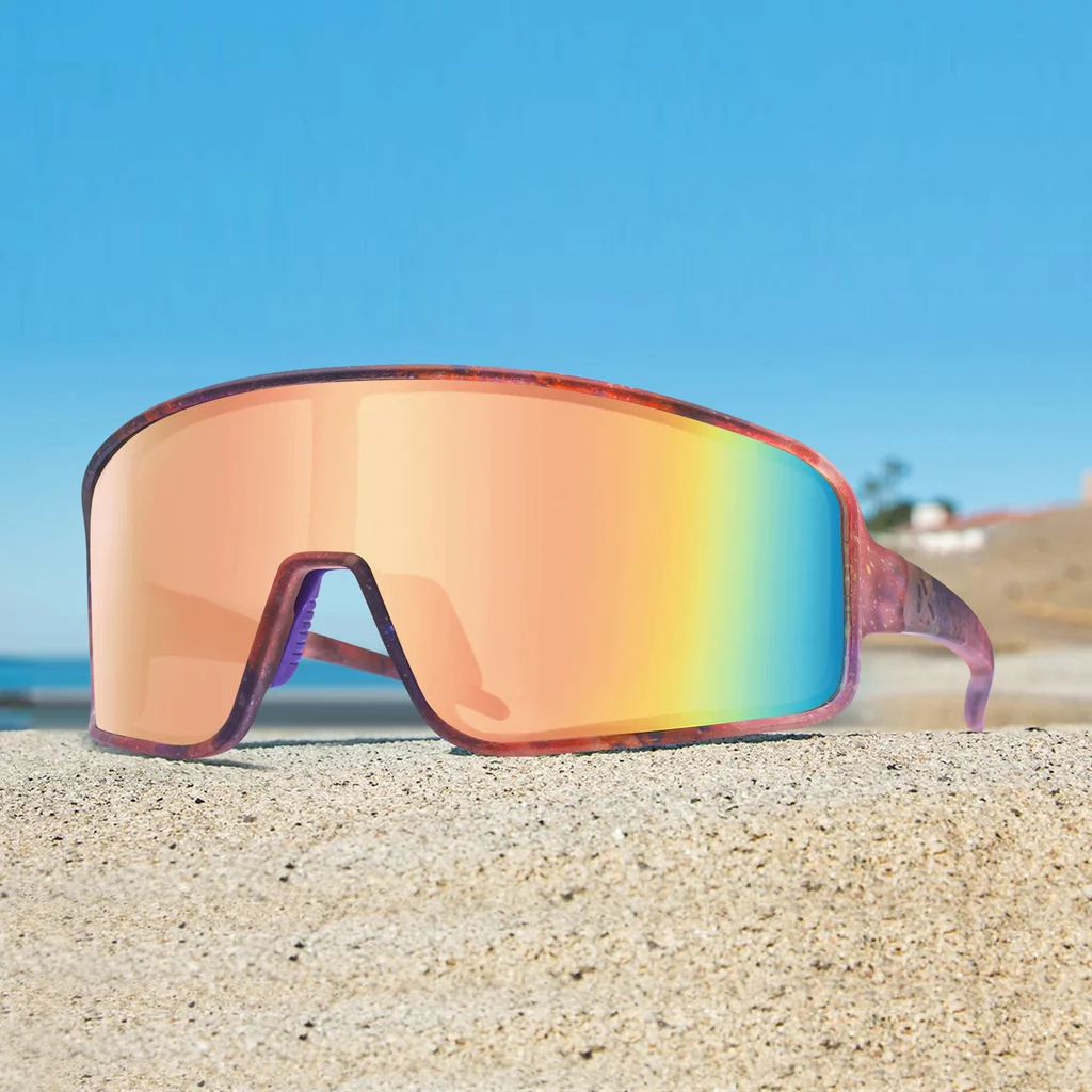 Maxjuli polarisierte Sonnenbrille für Männer Frauen, wind dichte Outdoor-Sport Radfahren Laufen UV400 Schutz Sonnenbrille 8121 – Detail 8