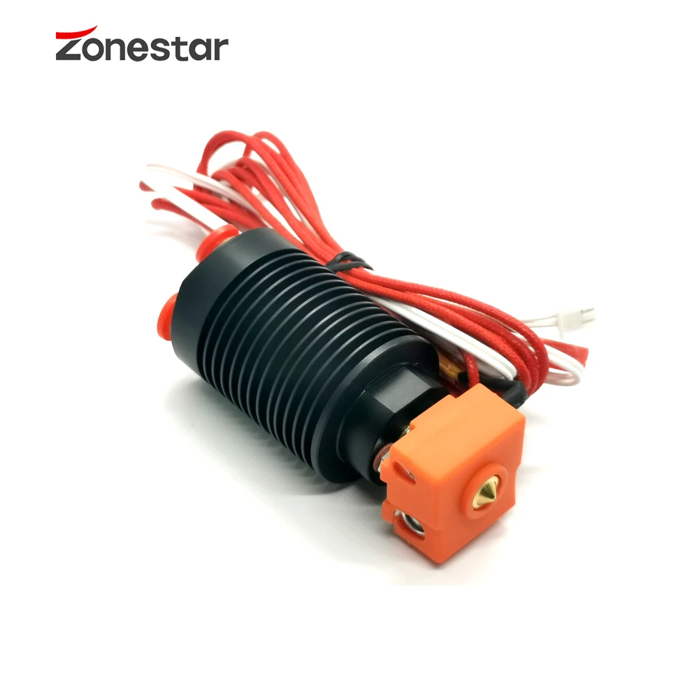ZONESTAR 4-в-1 без смешивания цветов Hotend 0,4 мм V6 сопло 24 в экструдер J-head 1,75 мм нити 3D принтер части Новые поступления