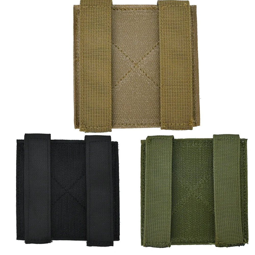 Tactical Modular ID Patch Loop Panel Molle Hook&Loop Converter Ribbon Adapter Panel For DIY Patch Badge Military Army Vest tactical vest molle front plate detatchable molle panel for lv119 fcsk vest accessories