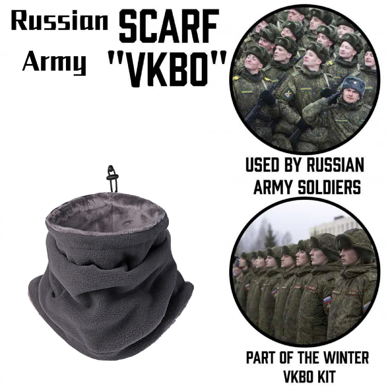 

Russian Scarf Little Green Man Warm Windproof Thickened Fleece Half Face Tactical Bib Mask