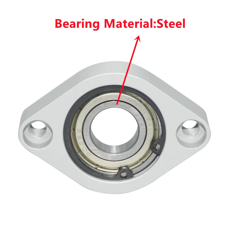 Rhombus Economy Cast Bearings with Space-Saving Housing and Optical Axis Support