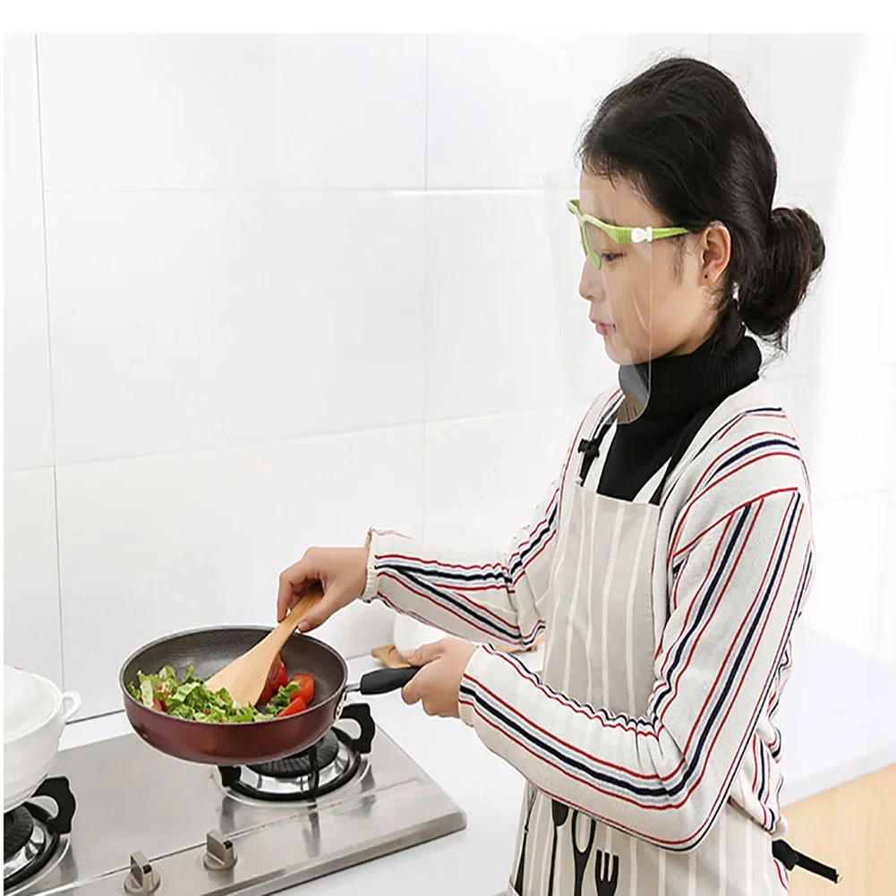 Écran Facial Protection Anti-Projections Lot de 4 Couleurs