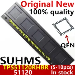 Chipset TPS51120RHBR, TPS51120, 100%, QFN-32, 5-10 unidades, 51120 nuevo