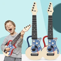 New Small Children Ukulele Guitar Toy Children Musical Instrument Beginner Early Education Toy Children Birthday Gift 2