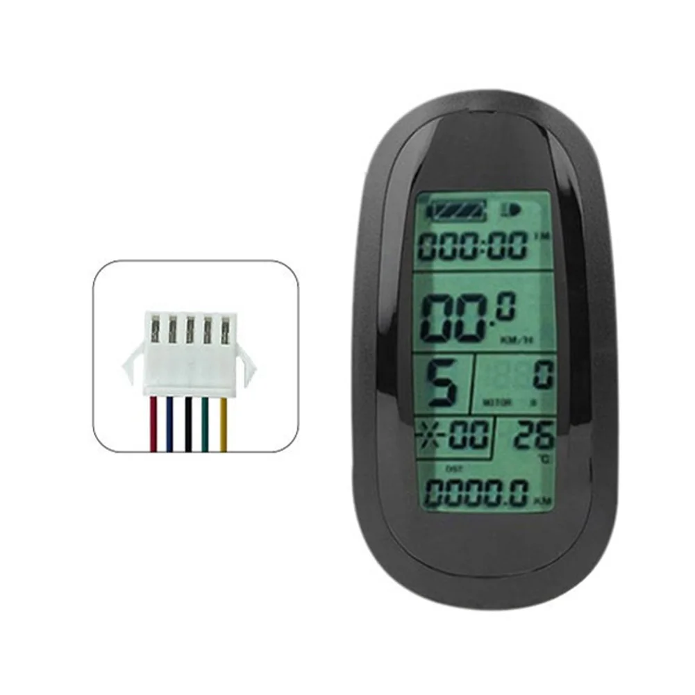 Elektrofahrrad-Display Fahrradreparaturwerkzeug SM-Anschluss LCD KT-LCD6 Display Fehlercodeanzeige Durchschnittsgeschwindigkeit Höchstgeschwindigkeit – Detail 2