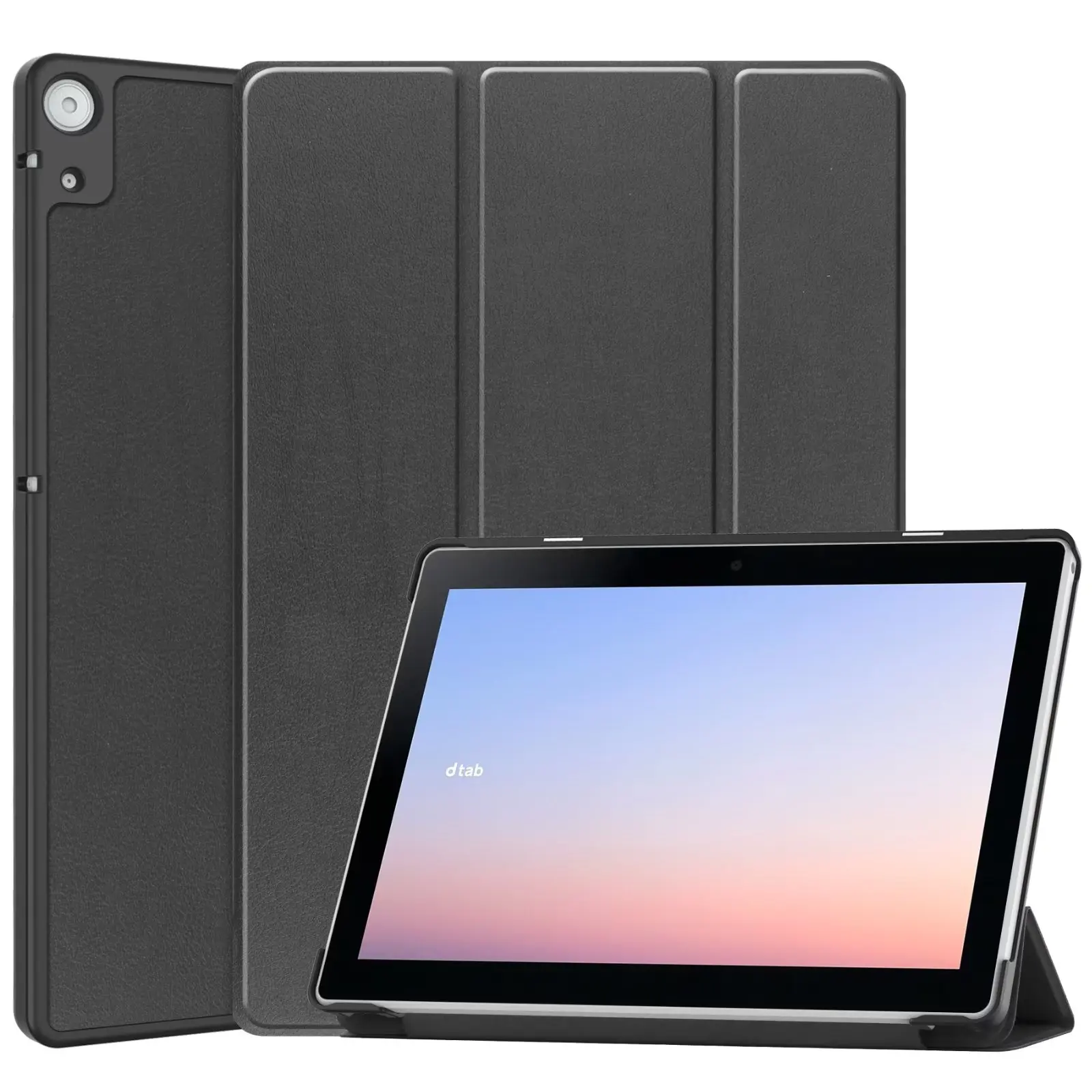 Чехол для планшета Docomo Dtab D-51C 10,1 дюймов 2022 дюймов, Ультратонкая искусственная кожа