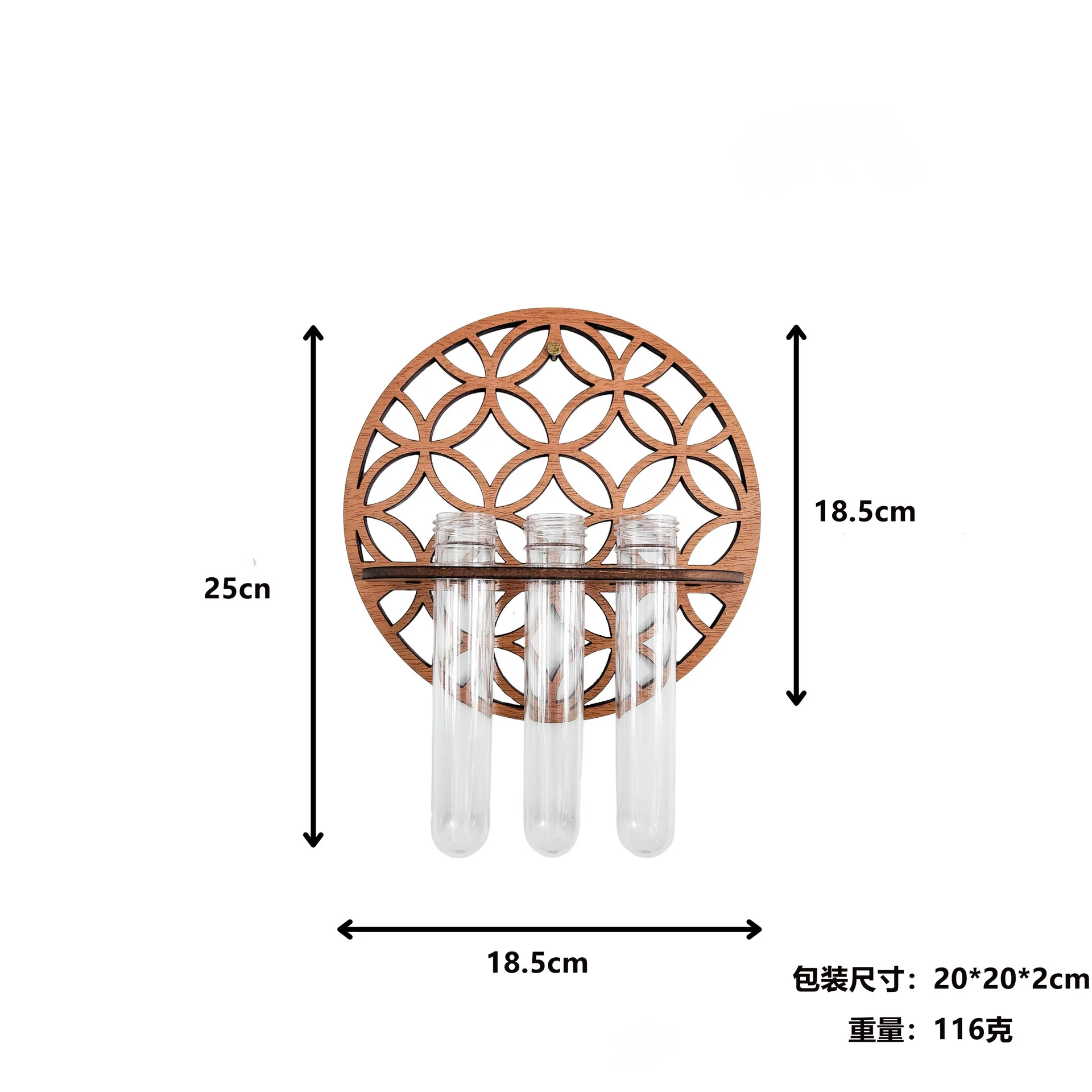 Elegant Plant Propagation Station - Glass Terrarium Display Stand for Garden and Office Decor