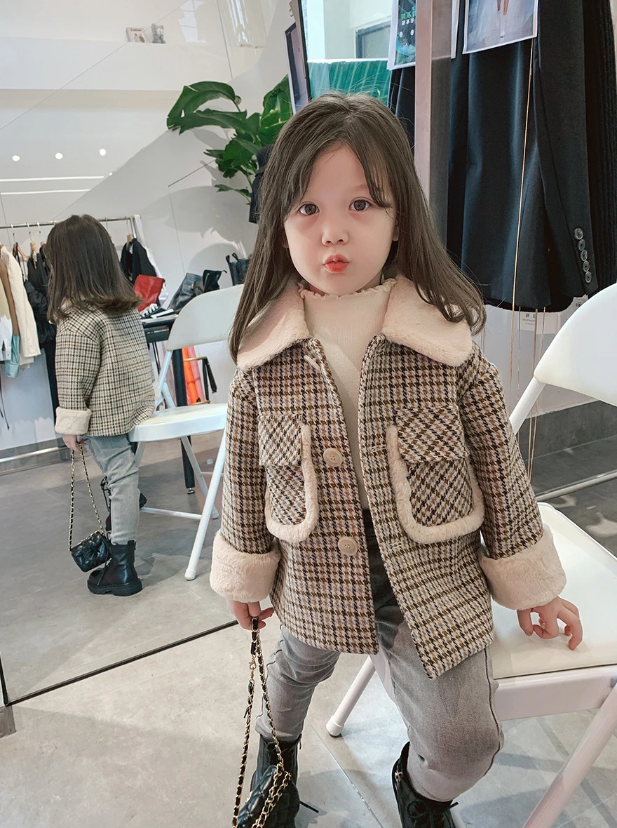 2-6 Years Winter Girls Thick Warm Parkas Coat Outerwear - Uniqwear