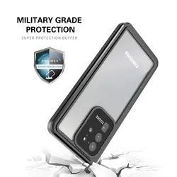 Shellbox IP68 Waterproof Shockproof Defender Cover Case - Galaxy S24 Ultra (Black)