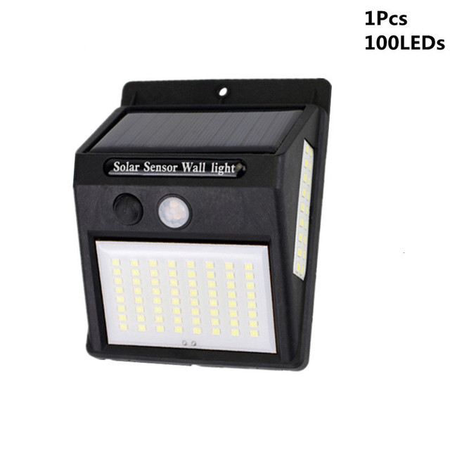 LED Solar Light Motion Sensor Waterproof Sunlight Garden Decoration Street Lights Solar Powered Lantern Wall Lamp
