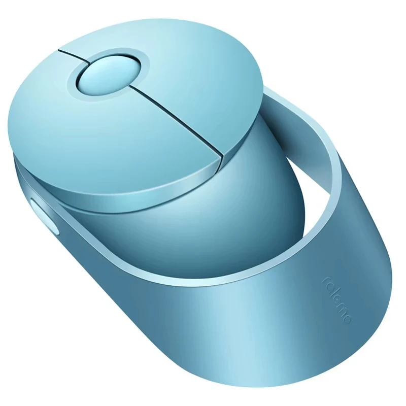 Rapoo Ralemo Air 1 Rechareable Mute Wireless Mouse supports Bluetooth 5.0/3.0 & RF 2.4G Up to 3 Devices for Phone TV Laptop
