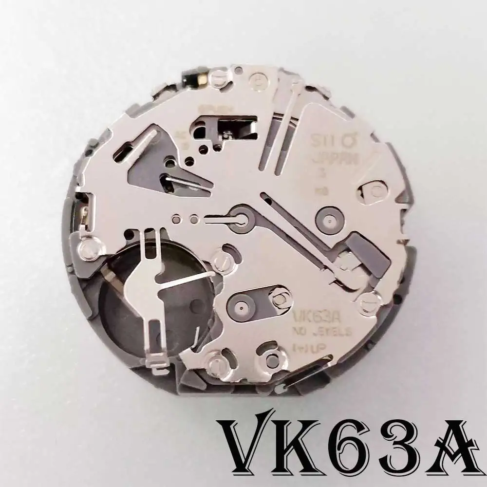 Japanese imported quartz movement VK63 24-hour 3 o'clock calendar multi thumbnail 2