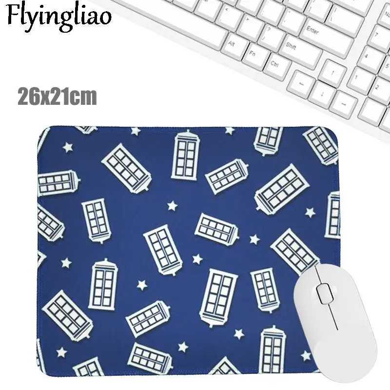 Telephone Booth Cute desk pad mouse pad laptop mouse pad keyboard desktop protector school office supplies cute ghost purple extra large gaming mouse pad computer keyboard desk mat xxl large gamer mousepad laptop desk pad accessories