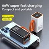 New 20000mAh Power bank Two-Way 66W Fast Charging Mini Power Bank Portable External Battery Charger for Huawei iPhone Xiaomi 3