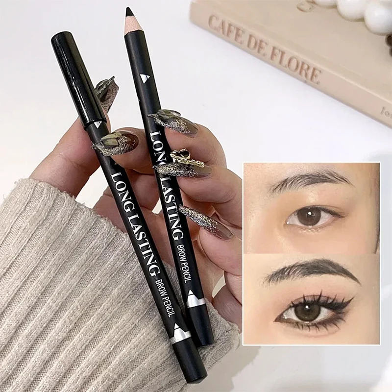 

Long Lasting Natural Eyebrow Enhancers Eyeliner Eyebrow Pencil Waterproof Non-smudge Eye Brow Pen Women Professional Cosmetics