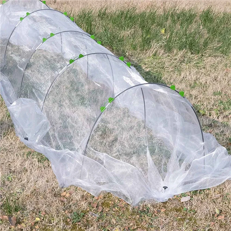 36Pcs Garden Hoops For Netting Tunnel, Garden Hoops Greenhouse Frame Flexible Tunnel Arch Crop Protection