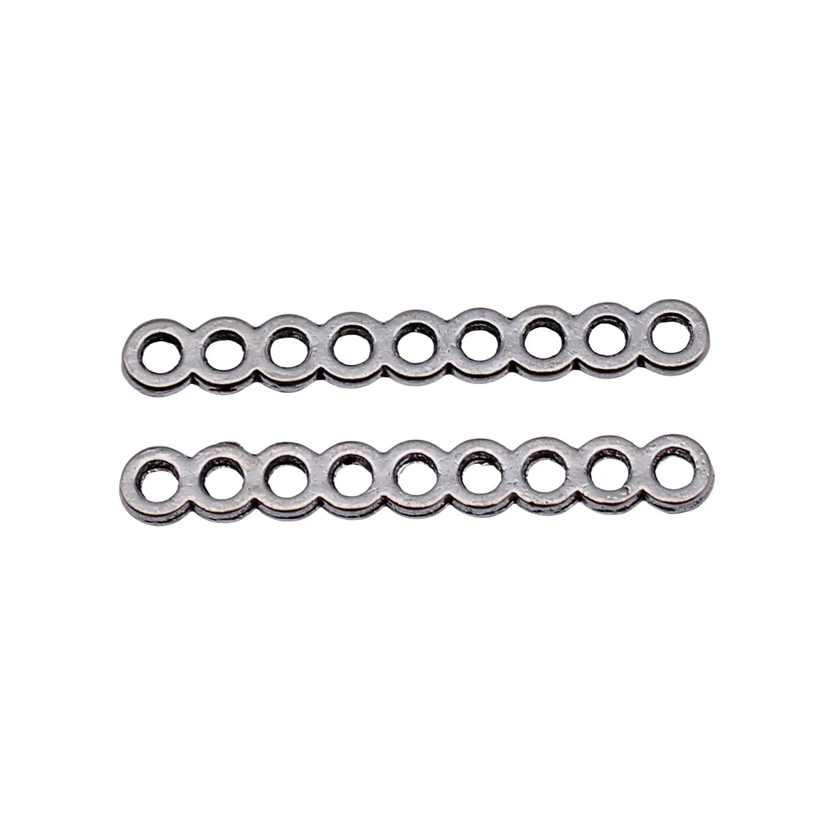 Honeycomb Hexagon Geometric Charm Link