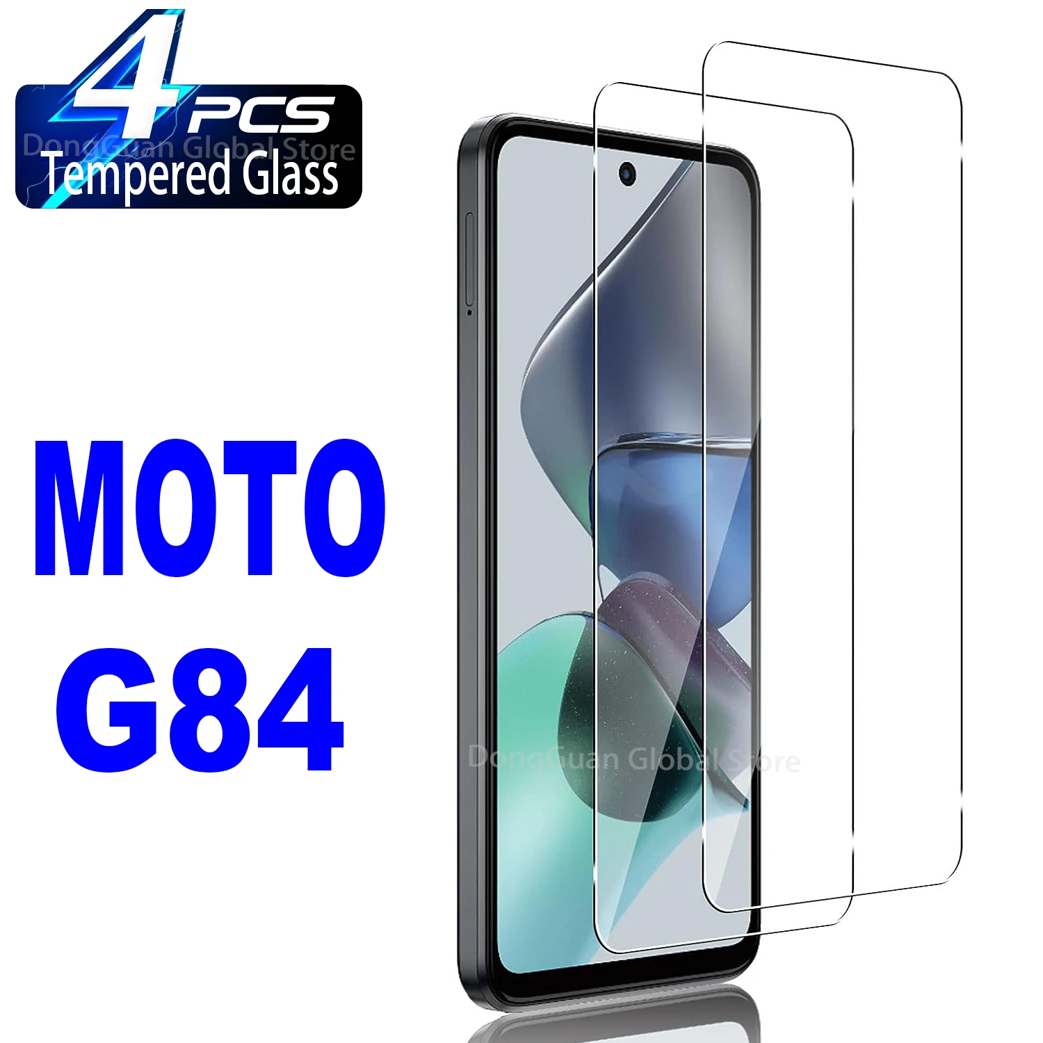 

2/4Pcs Tempered Glass For Motorola Moto G84 Screen Protector Glass Film