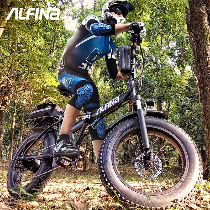 ALFINA FX-20 500W motor smart electric mountain bike 48V15AH 40km/h foldable 20 inch 4.0 fat tire ebike electric bike 2