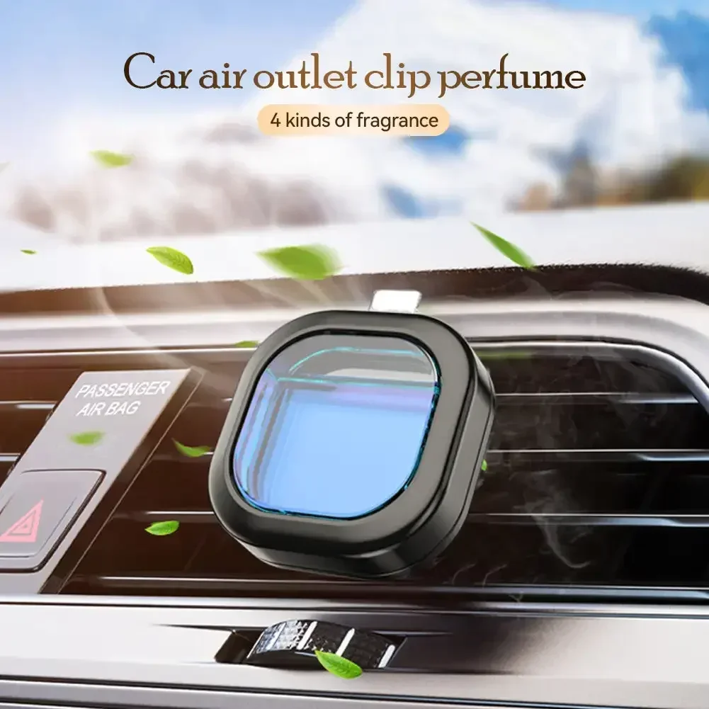 Enhanced Car Air Freshener Clips - Long-Lasting Aromatherapy Scent Decor