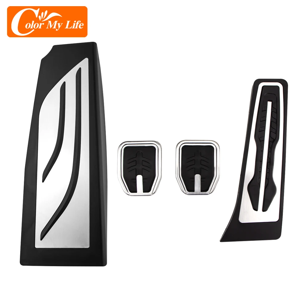 Car Pedals Accelerator Pedal Rest Pedal for BMW 5 Series E60 E61 2004-2010