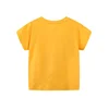 Jumping Meters 2-7T Unicorn Girls T Shirts Summer Children's Clothing Striped Short Sleeve Kids Tees Tops Baby Clothes Shirt 2