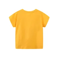 Jumping Meters 2-7T Unicorn Girls T Shirts Summer Children's Clothing Striped Short Sleeve Kids Tees Tops Baby Clothes Shirt 2