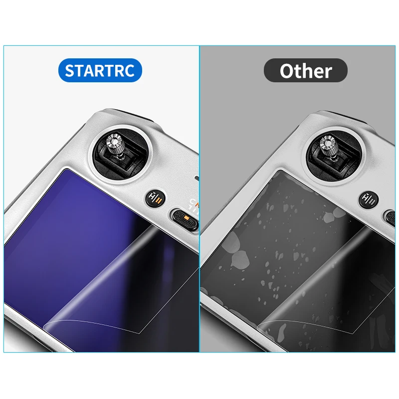 STARTRC Dust-Free Warehouse Film Tempered Glass Film for DJI RC/RC2 Remote Control Screen Protector for DJI Air 3/Mini 4 Pro drone accessories