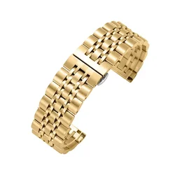 Premium Stainless Steel 22mm Wristband Bracelet - Huawei watch GT2e (Gold)