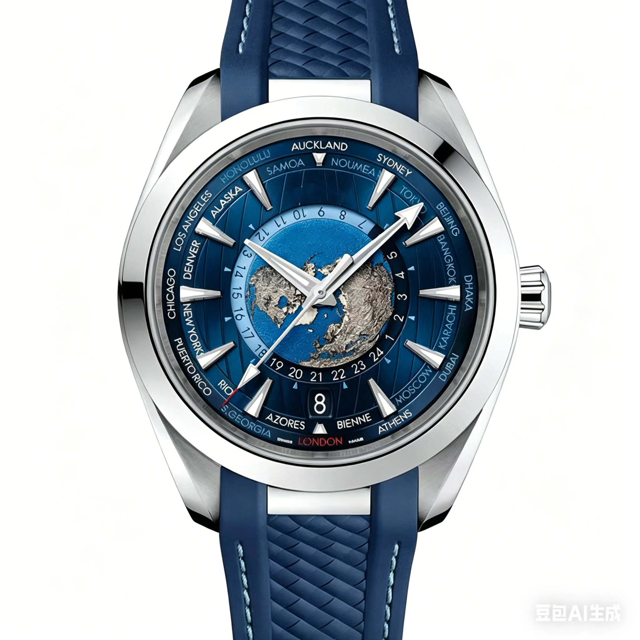 2026 Designer Style Mens Automatic Mechanical Watches Dual Purpose Stainless Steel Bracelet And Soft Rubber Strap Classic Three - 2
