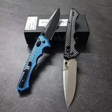 

New Antiskid Benchmade 1401 Outdoor Tactical Folding Knife Security Defense Camping Pocket Military Knife Portable EDC Tool