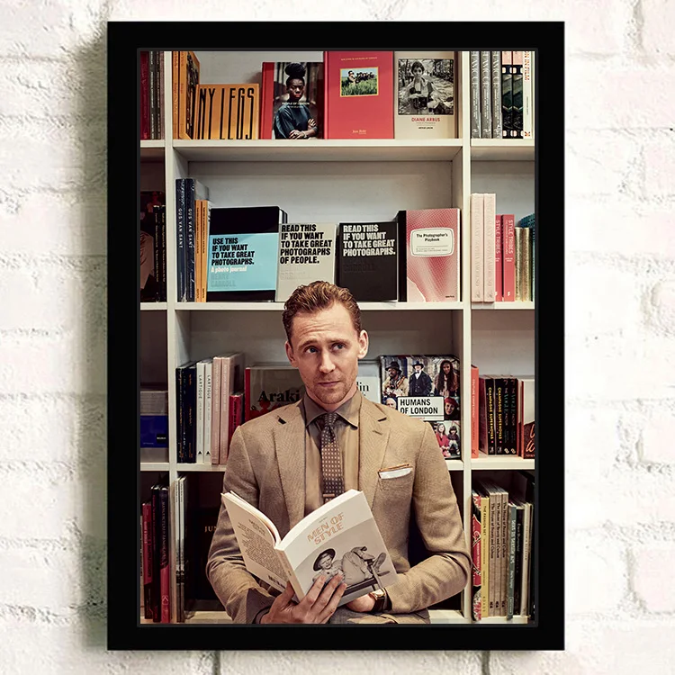 Superhero Tom Hiddleston Movie Star Print Art Canvas Poster For Living Room Decor Home Wall Picture
