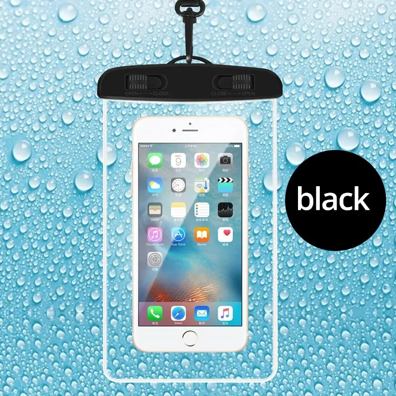 Waterdichte telefoonhoes zwemwaterbestendige tas universele onderwater telefoonbeschermer pouch pv cover voor iPhone 15 14 13 pro max