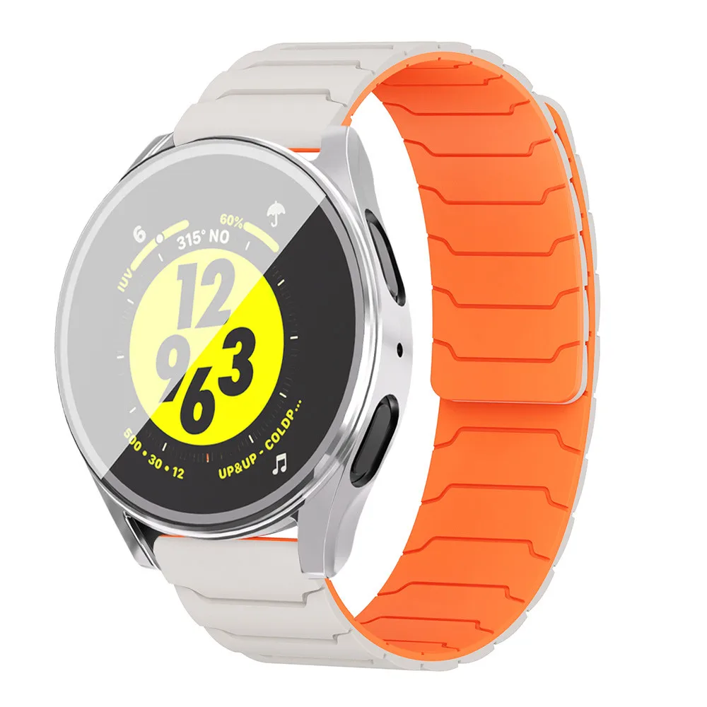 Magnetic Loop Silicone Strap with TPU Protective Case