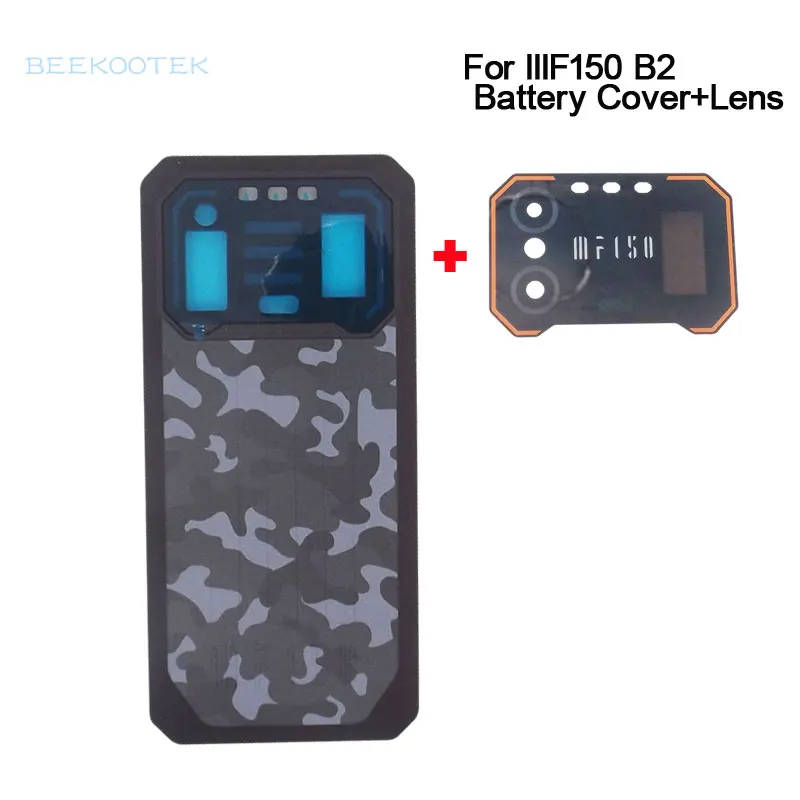 

Новая Оригинальная крышка для аккумулятора IIIF150 B2, задняя крышка для сотового телефона с объективом задней камеры, стеклянная крышка для смартфона IIIF150 B2
