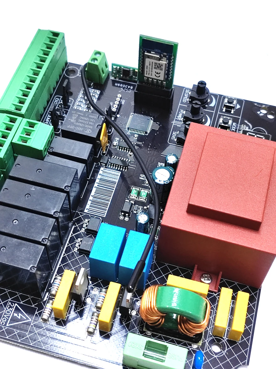 투야 WIFI 110V 230V 스윙 게이트 오프너 회로 메인 보드 범용 스윙 게이트 모터 마더 전자 제어 보드와 호환됩니다.