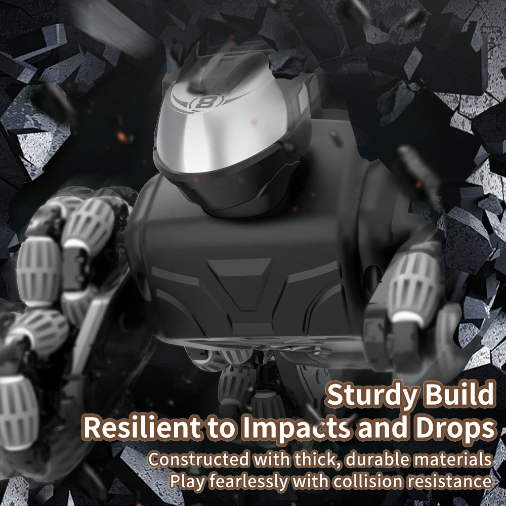 New Robot Dog 4WD Children's Electric Toy 2.4G Radio Remote Control Sound Watch Induction Sensor Mechanical Dog For Kid Toy Gift 5