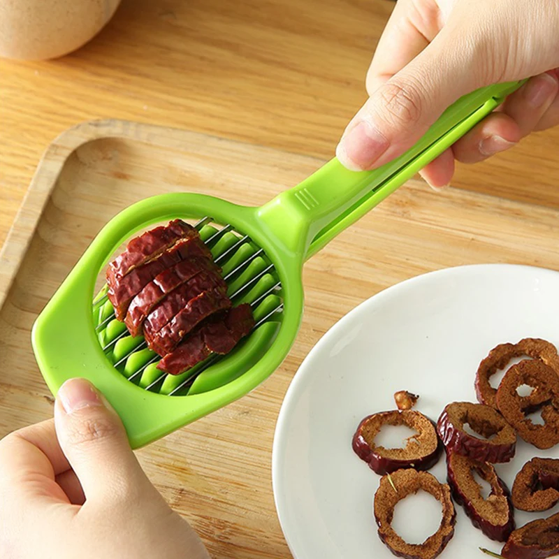 Egg slicer Egg Slicer Hard Boiled Egg Cutter Strawberry Slicer Kiwi Divider Mushroom Food Fruit Vegetable Slicing Mold Tool Kitchen Gadgets